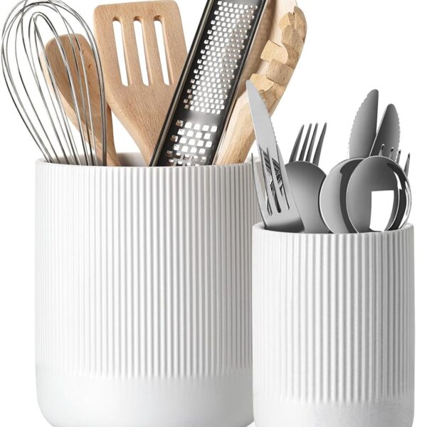 Ceramic Kitchen Utensil Holder Set
